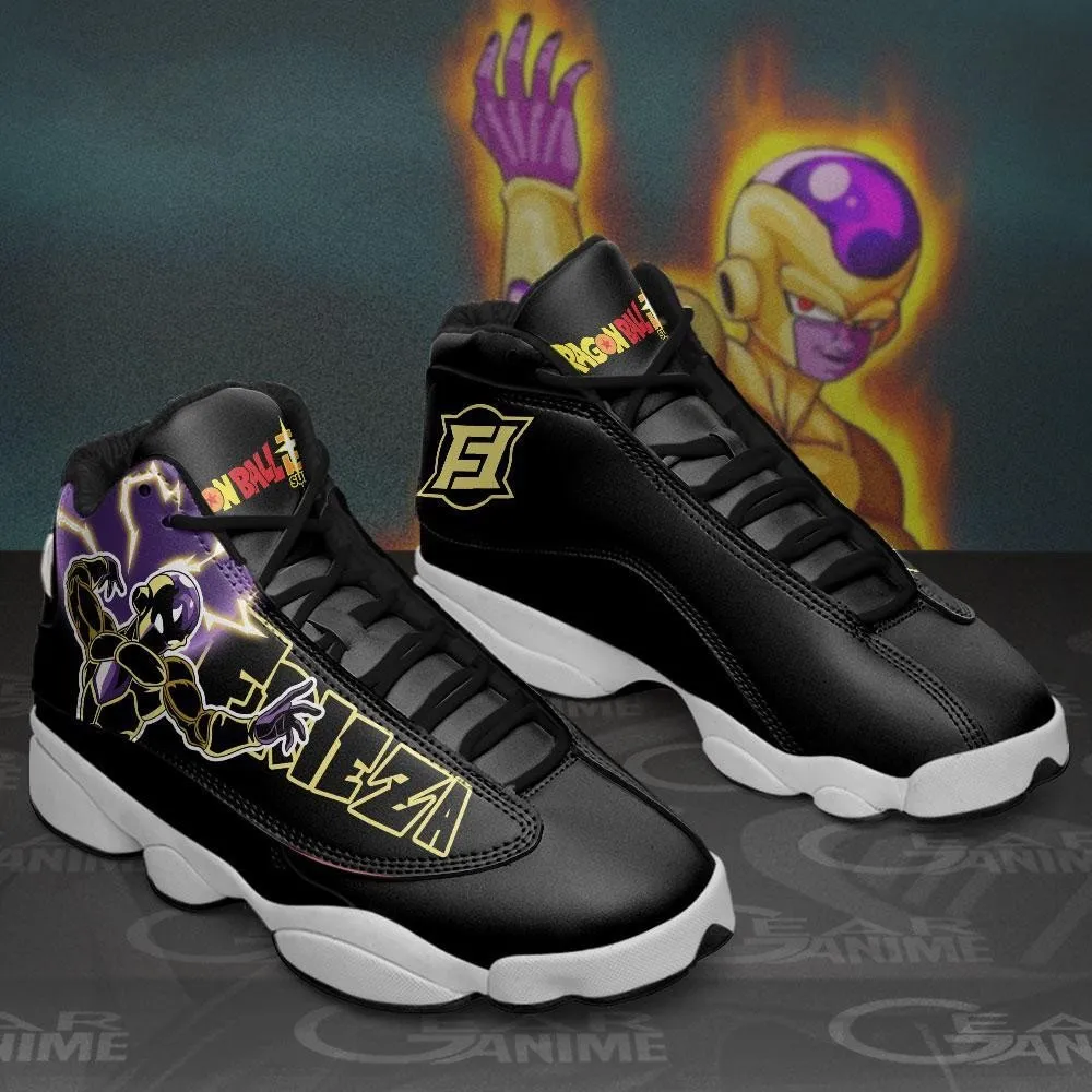 Cricket Shoes Asics Golden Frieza Sneakers Custom Anime Dragon Ball Shoes