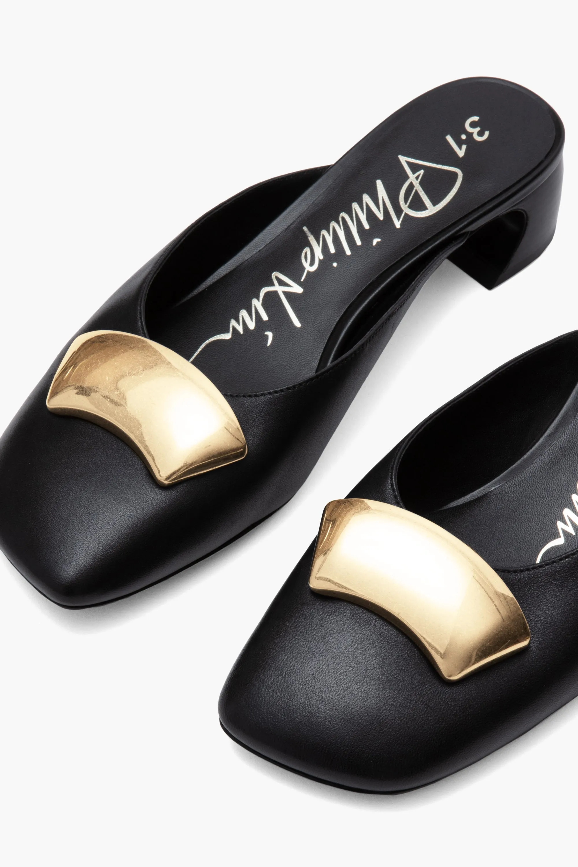 ID Mule with Hardware Fashionable Loafers