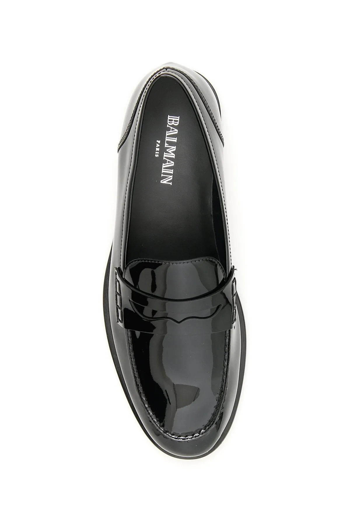 Balmain Patent Loafers Destin Loafers