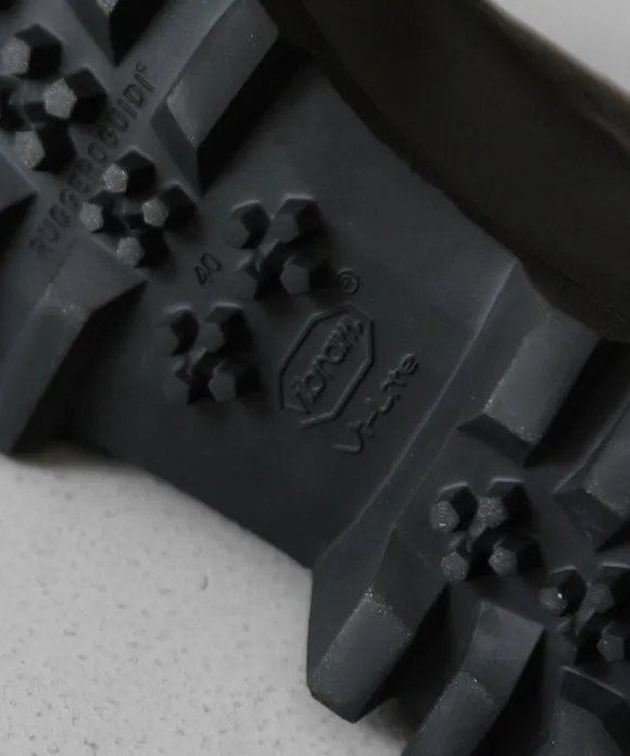 Chicken Rain Boots GUIDI Zoomorphic sabot "BLACK"