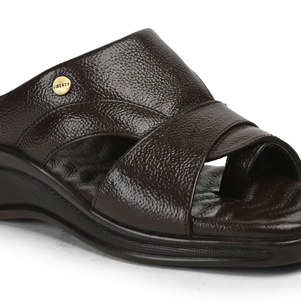 Healers By Liberty Men 2050-802 Brown Casual Slippers Slippers Cork Sole