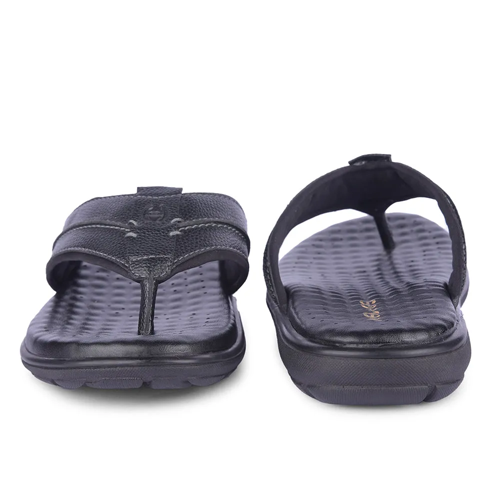Slippers Sock Healers By Liberty Mens CSS-1 Black Casual Thong