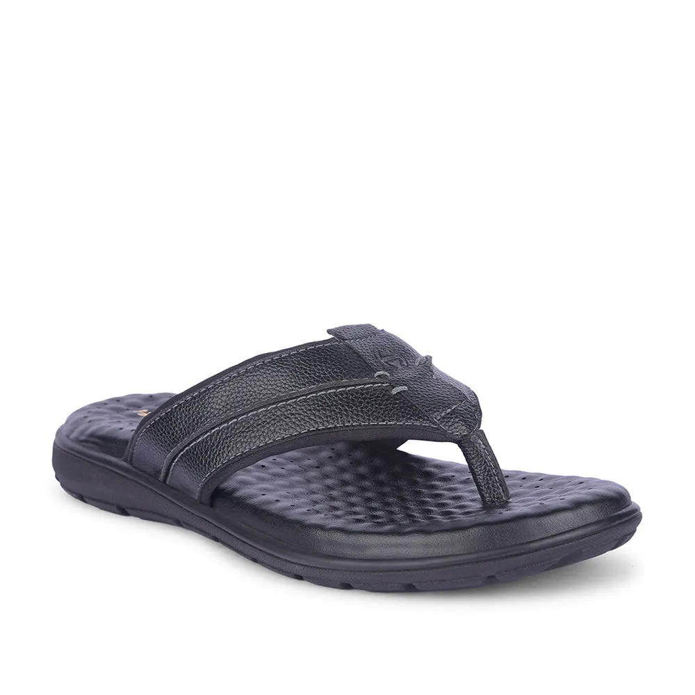 Healers By Liberty Mens CSS-1 Black Casual Thong Birkin Slippers