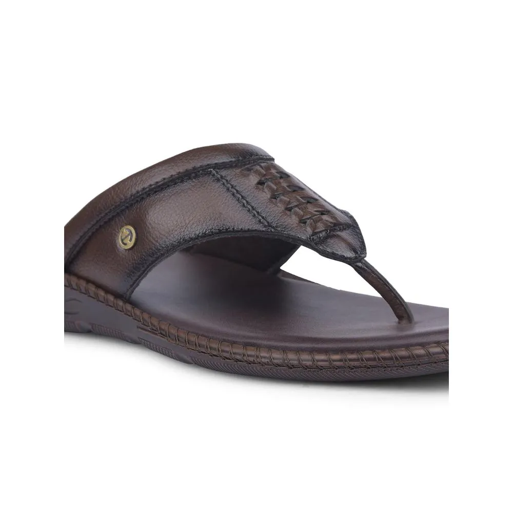 Great Northwest Clothing Slippers Healers By Liberty Mens VCL-102 Brown Casual Thong
