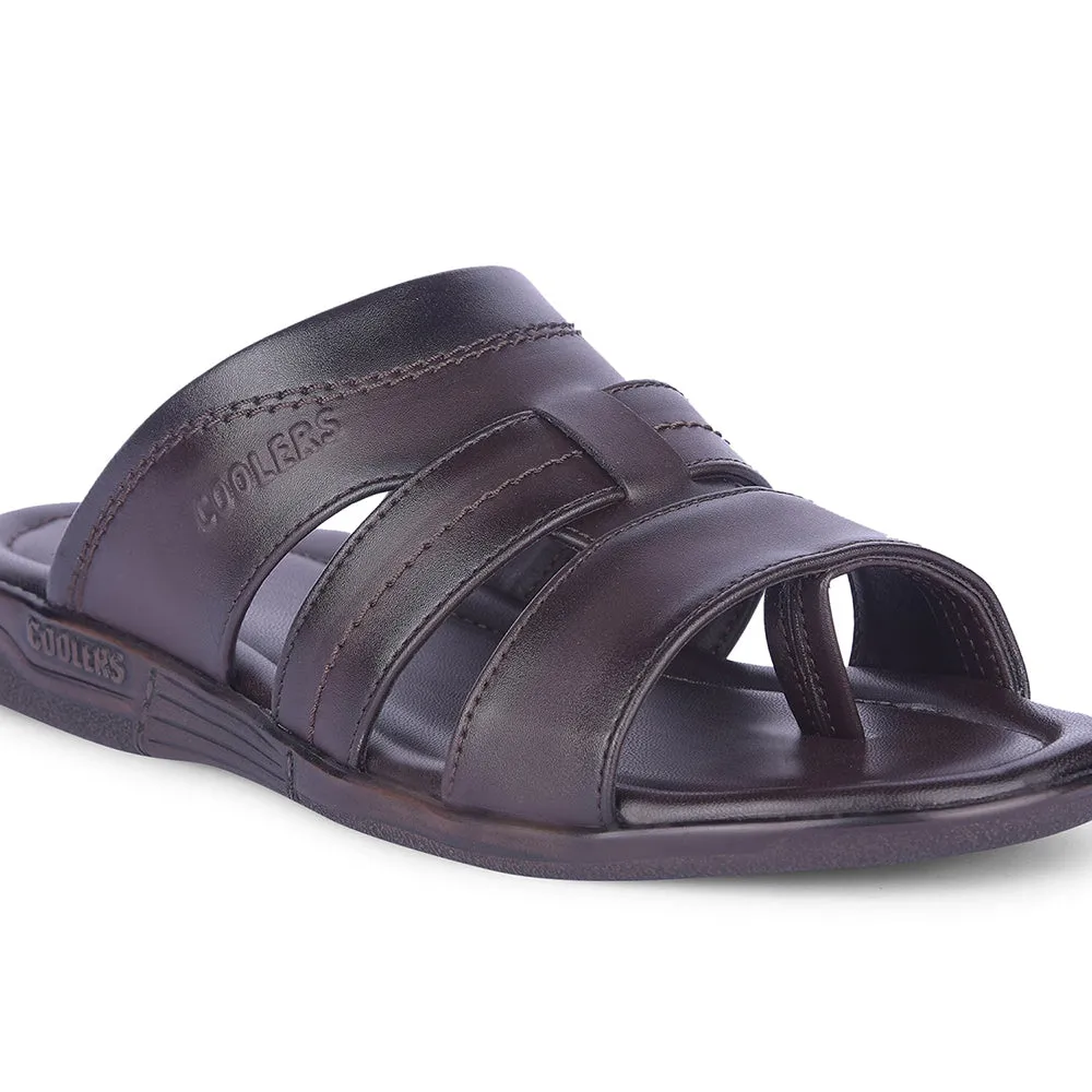 Pineapple Slippers Healers By Liberty Mens ZUNAIRIO-E Brown Casual Slippers