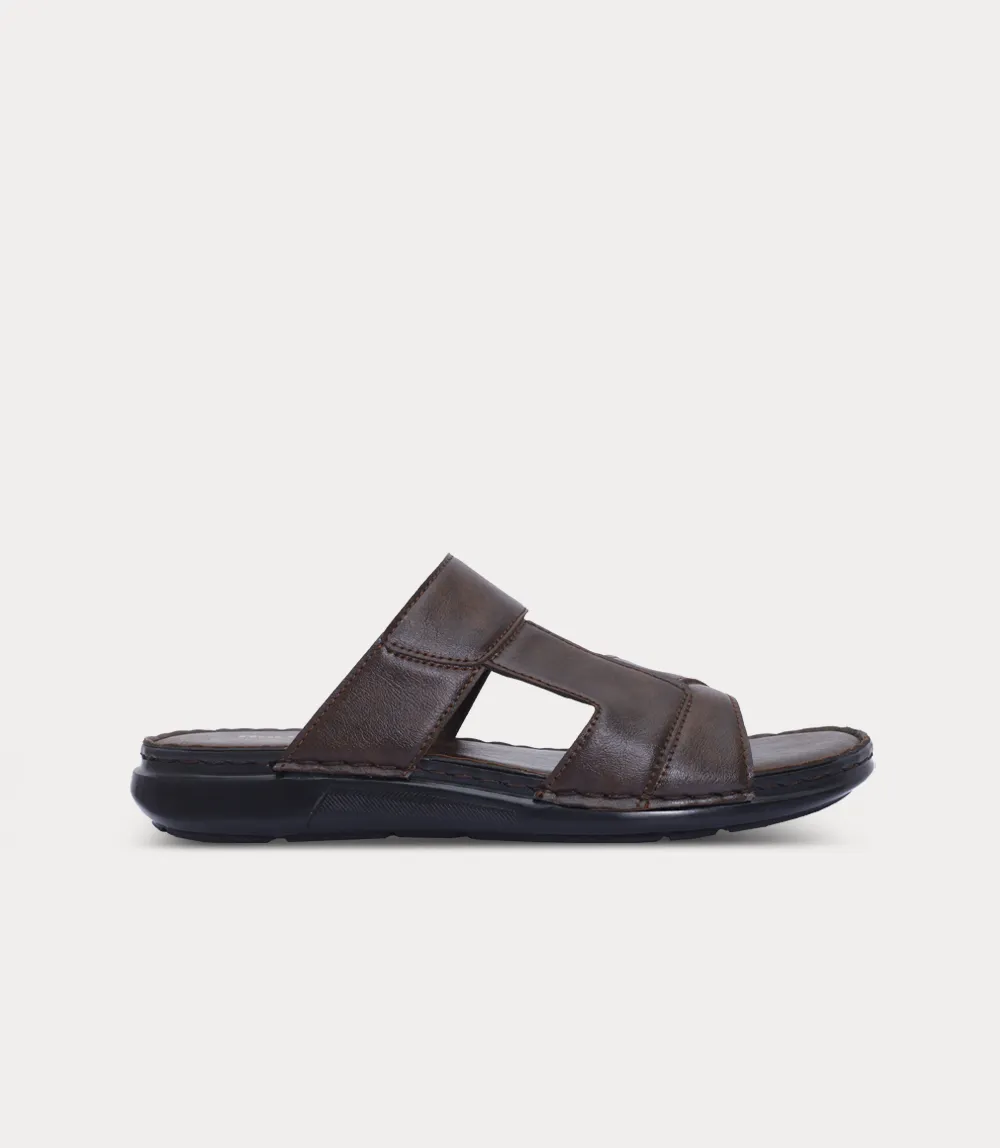 Hedgehog In Slippers BM6876-ESPRESSO-Men Slipper