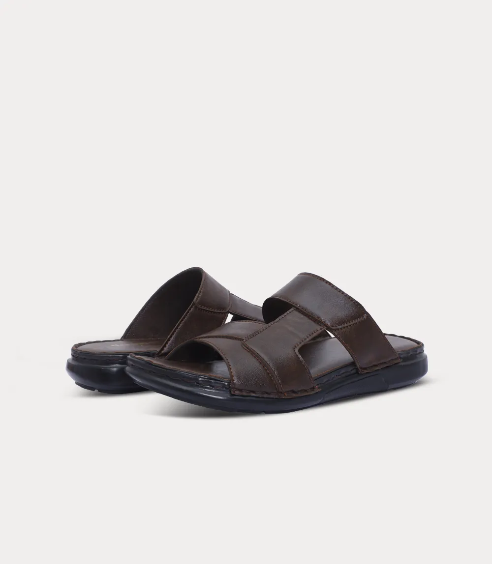 BM6876-ESPRESSO-Men Slipper Paca Slippers