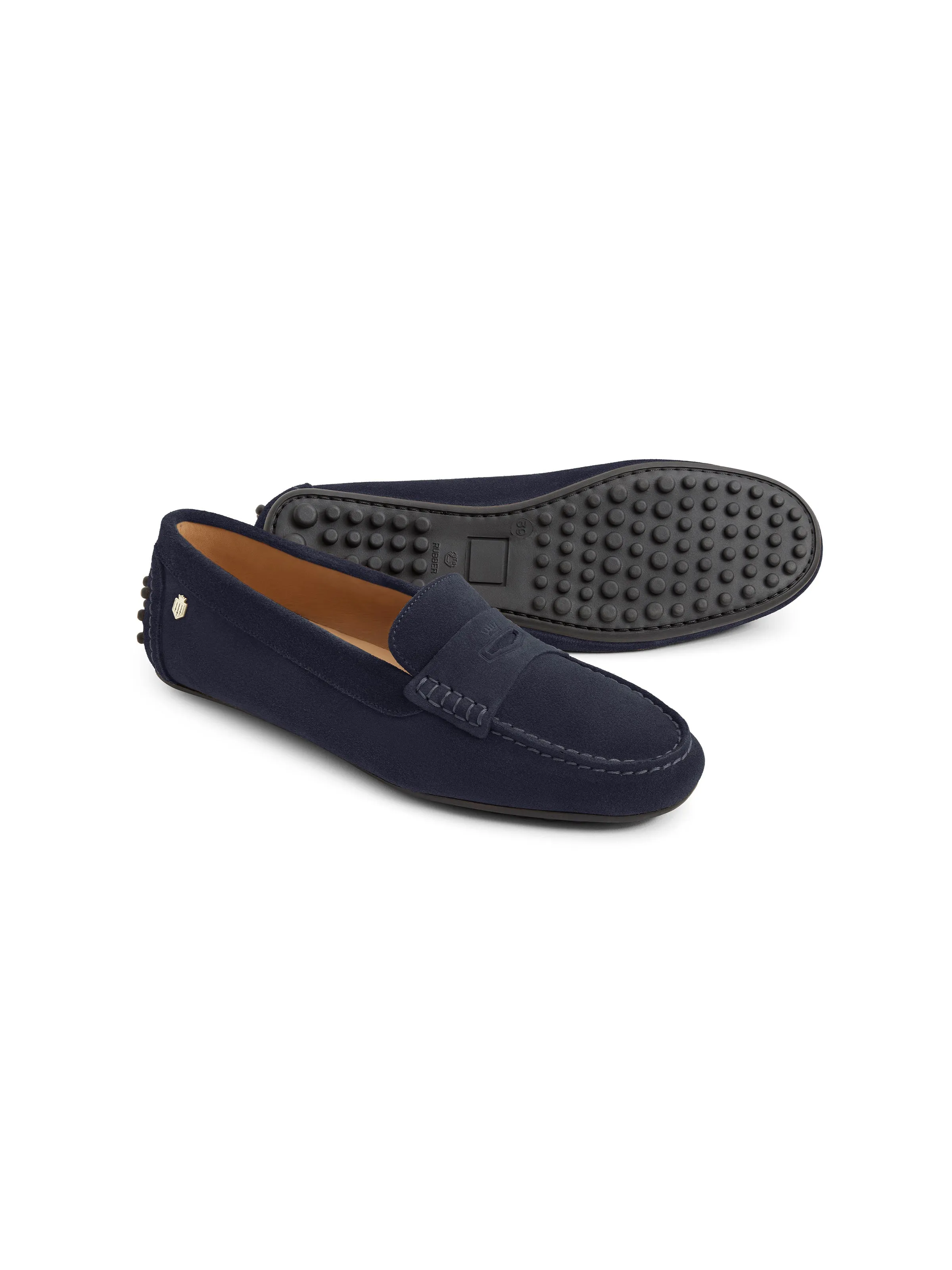 Hemsby - Navy Suede Loafers Seafood Grill Photos
