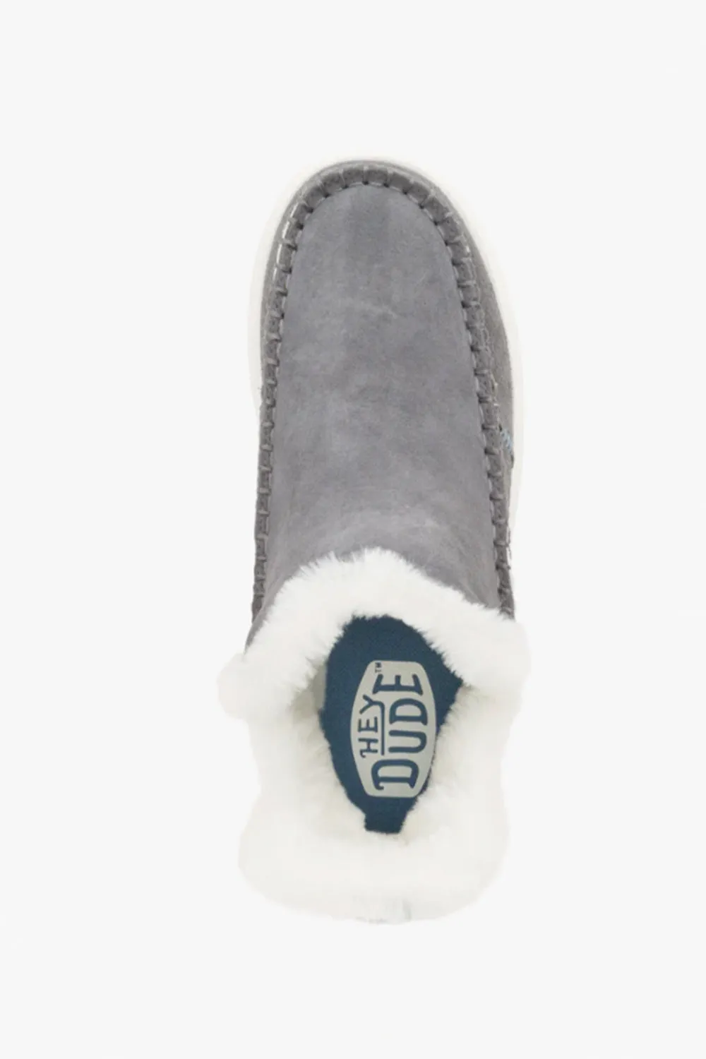 Asics Hyper Md Track And Field Shoes HEYDUDE Womens Camden Suede Booties in Charcoal | 42028-025