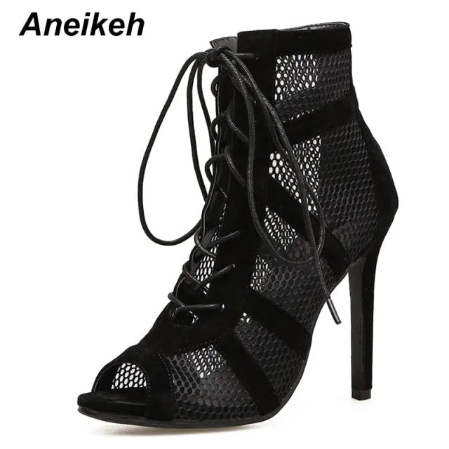 High Heel Sexy Mesh Sandal Ankle Boots Adidas Tennis Shoes Retro