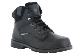 Hoss Carson 6" Composite Toe Boot Black Work Boots Lace Up