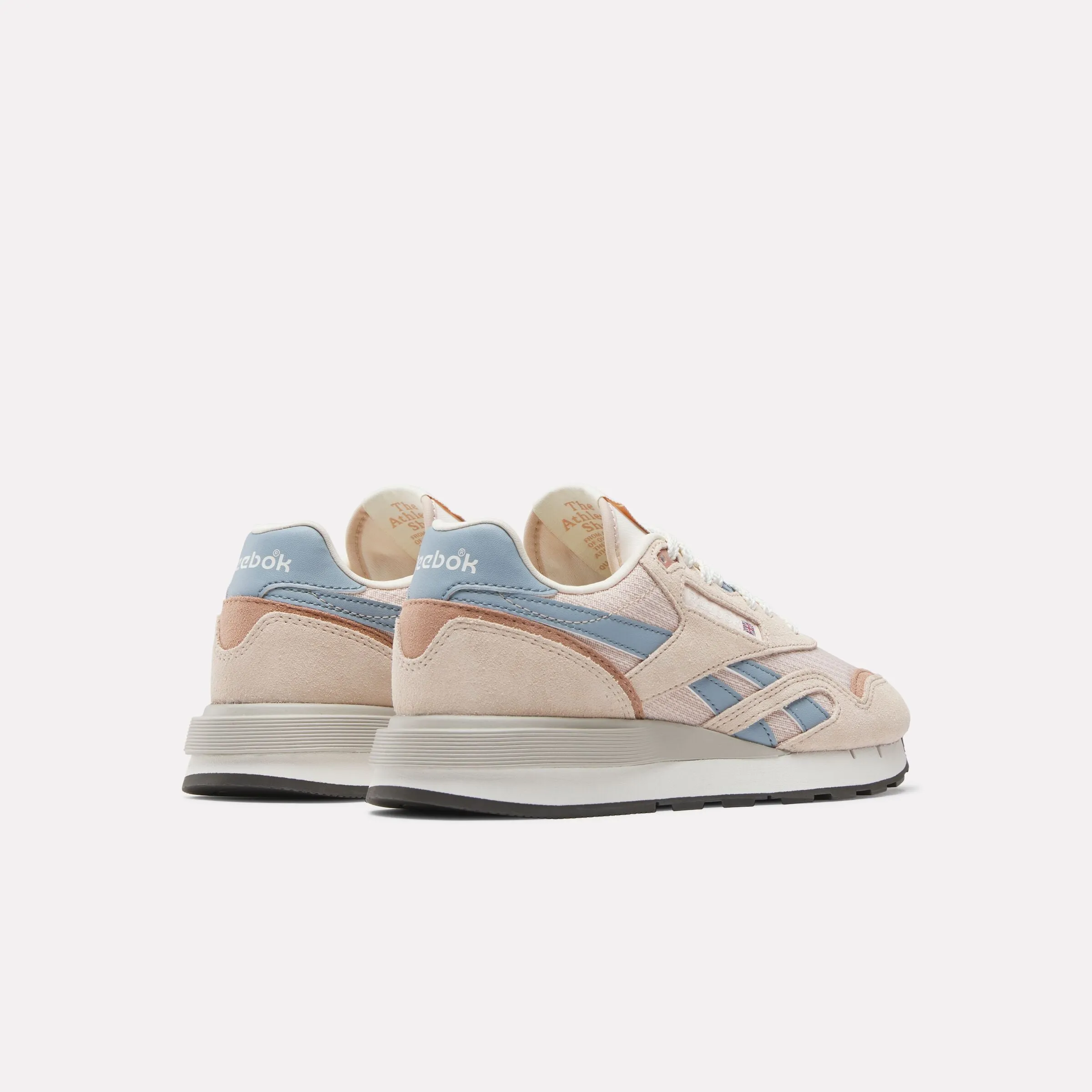 Classic Nylon 89 Mutedclay/Pinkclay/Leisureblue Asics Top-quality Marathon Shoes