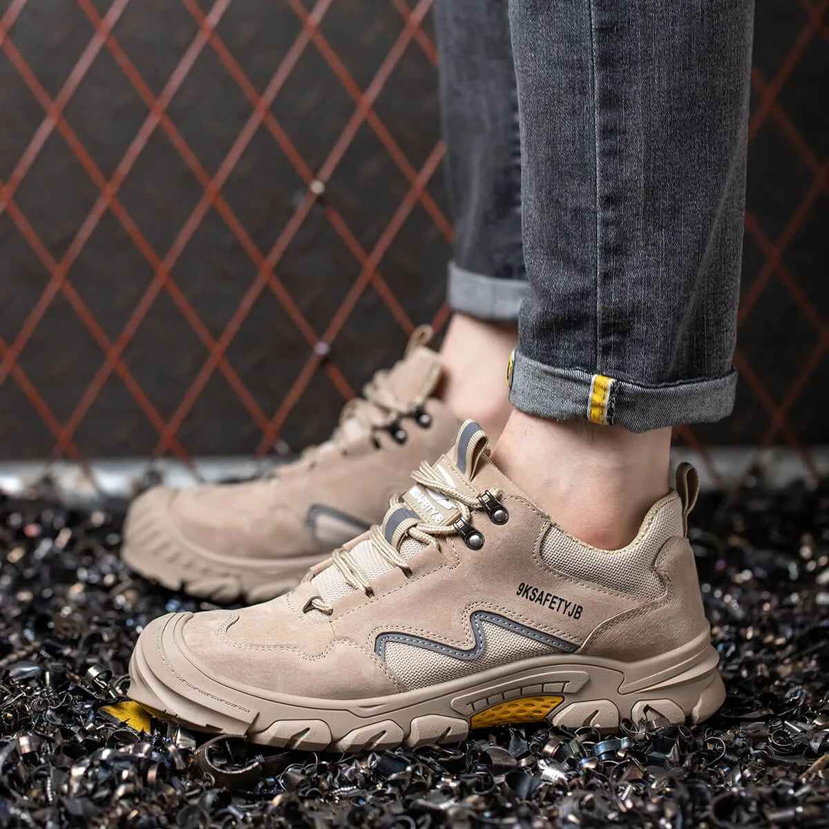 Best Asics Shoes For Marathon Training Indestructible Steel Toe Shoes Men Women, Work Safety Shoes Working Industrial Construction Sneakers