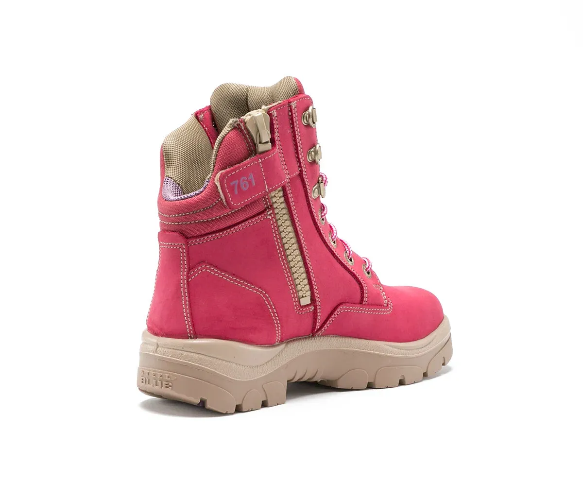 Best Work Boots For Diabetic Feet STEEL BLUE Southern Cross Zip Ladies - 512761