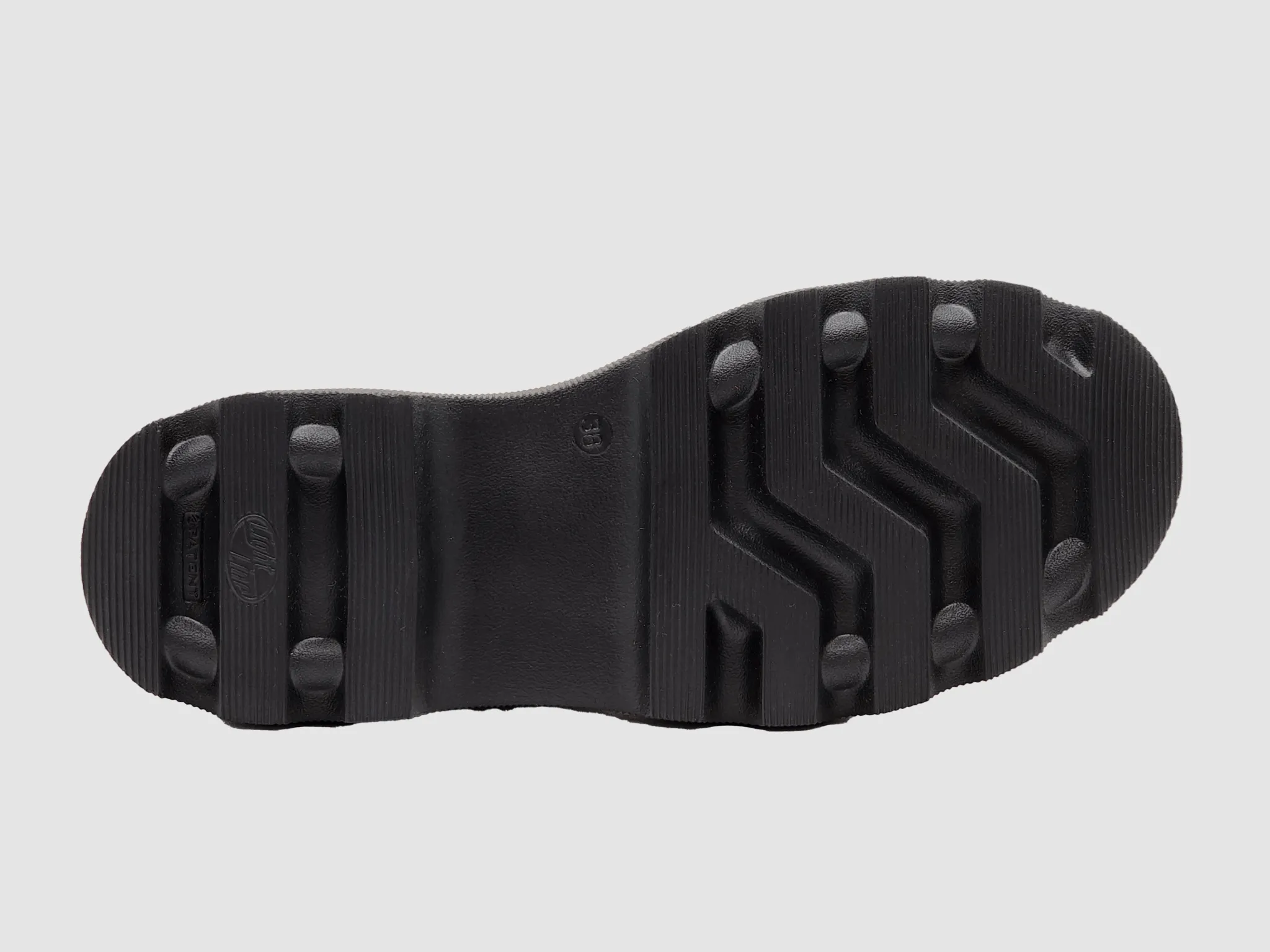 Women's Modern Lined Zip-Up Leather Boots - Black Work Boots Return