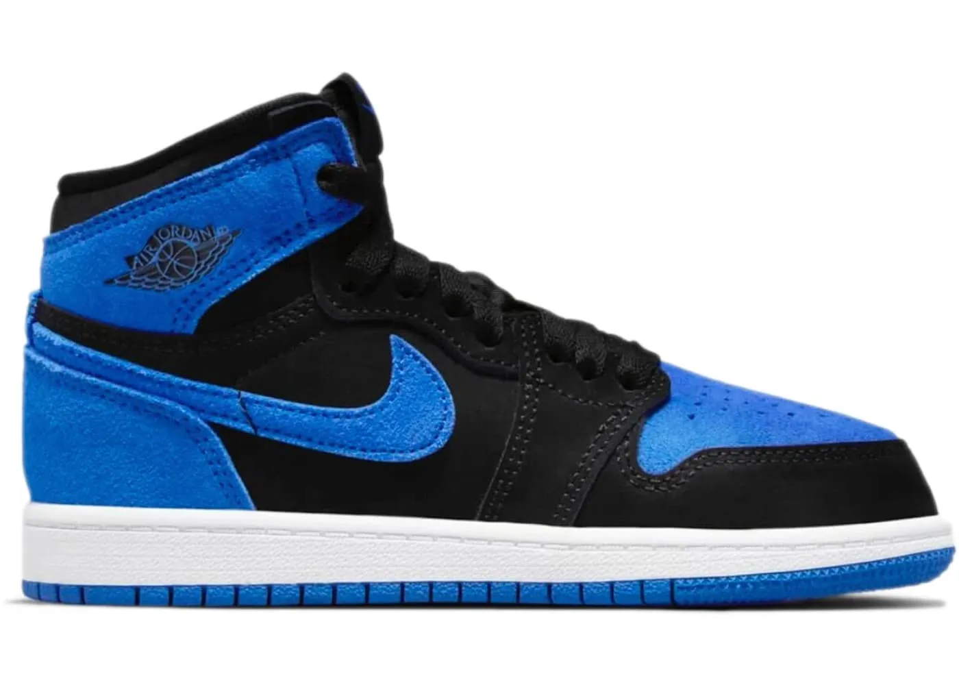 Adidas X_plr Boost Shoe Jordan 1 Retro High OG Royal Reimagined (PS)