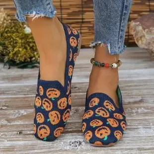 Baudoin And Lange Loafers 2024 Solid Color Square Toe Mesh Loafers Shallow Women Flats Shoes Soft Bottom Knit Ballet Flats Shoes Casual Slip on Boat Shoes