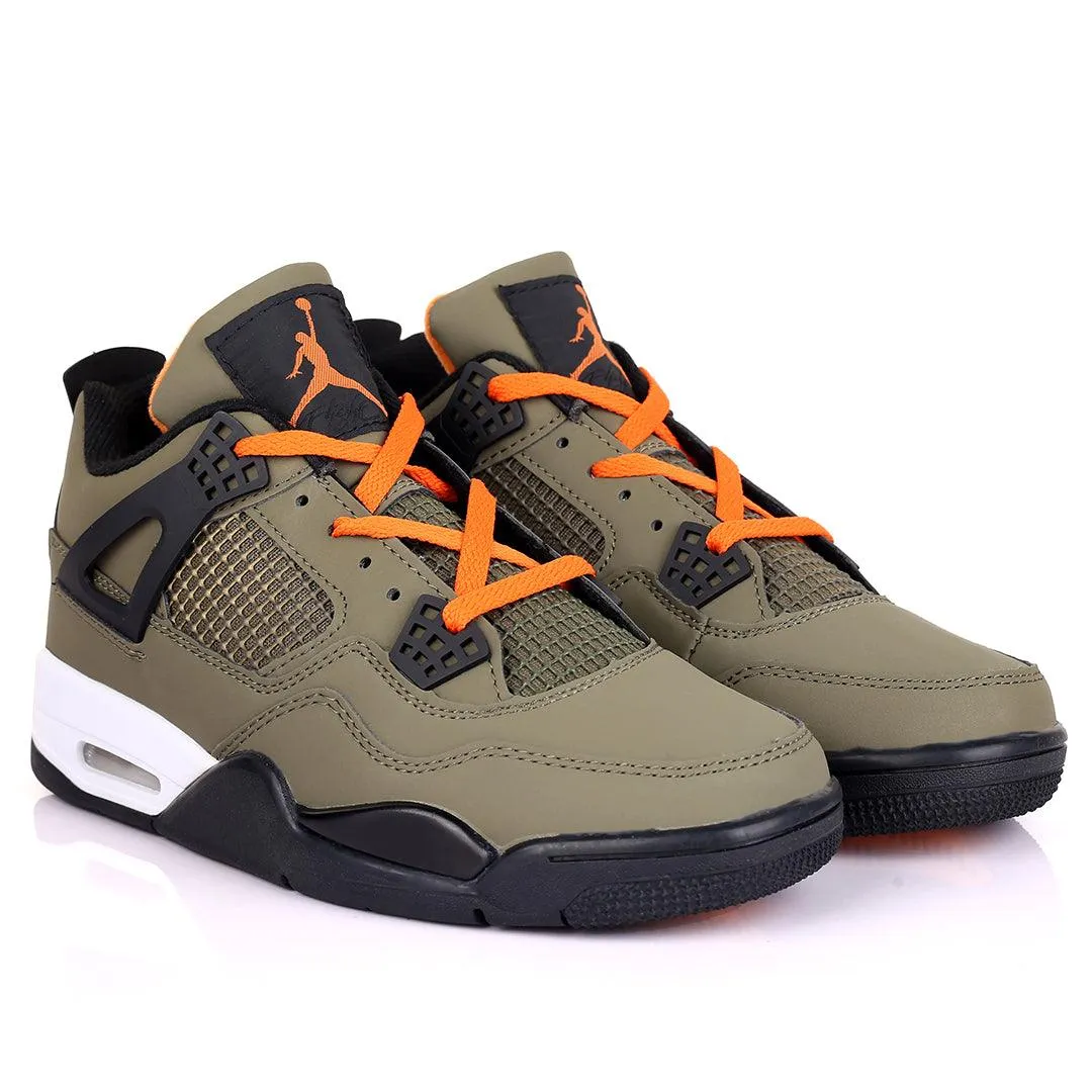 JD  IV Union Full Green Skin Designed Sneakers Badminton Shoes Asics