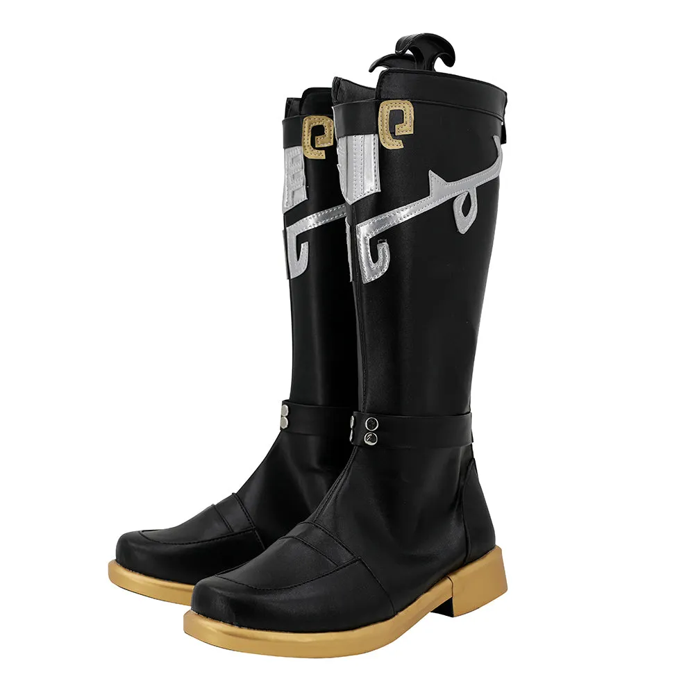 Cloudfoam Adidas Running Shoes Honkai: Star Rail Jing Yuan Boots Halloween Costumes Accessory Custom Made Cosplay Shoes