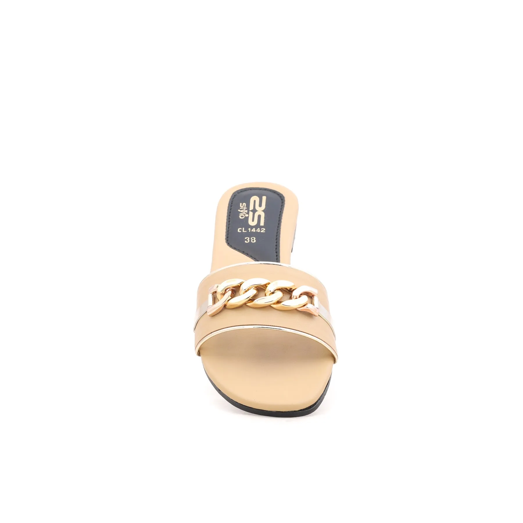 Mississippi Slide Beige Casual Slipper CL1442