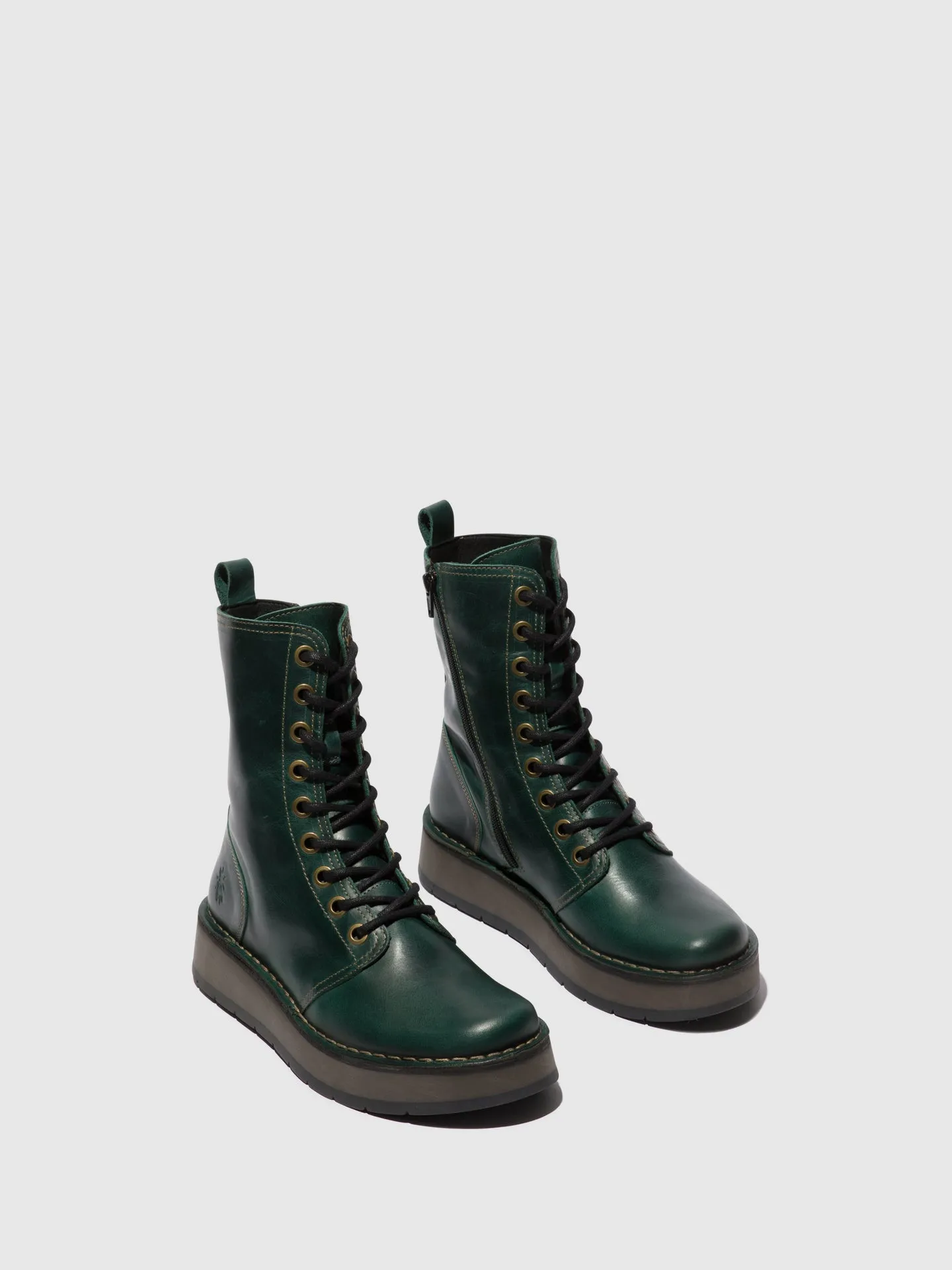 Lace-up Boots RAMI043FLY PETROL Hunter Chelsea Rain Boots