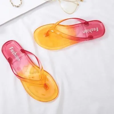 Shoes Silver Flats LCIZRONG Flip Flop Shoes