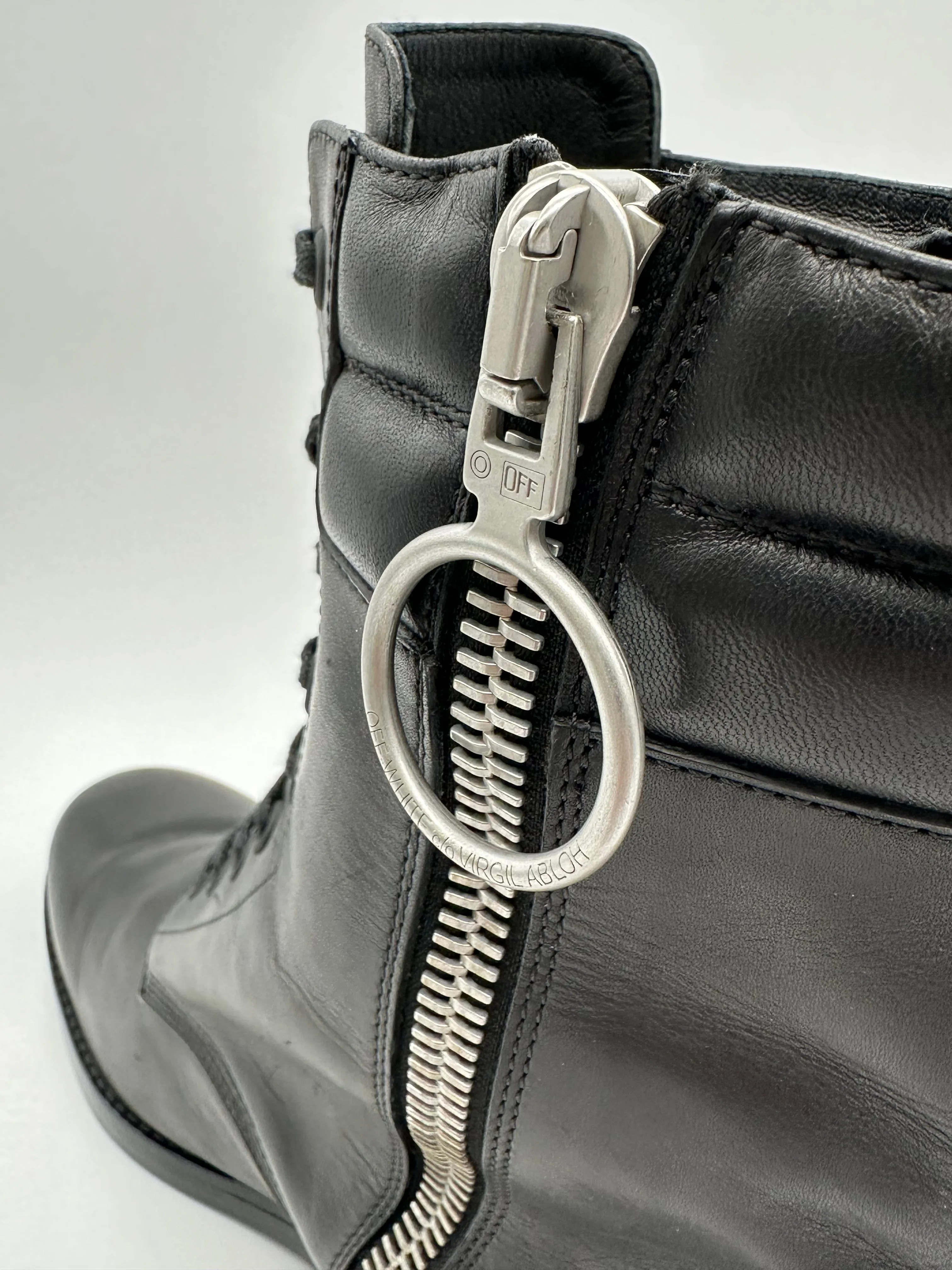 Top Boots Brands Leather Boots With Front Stripes