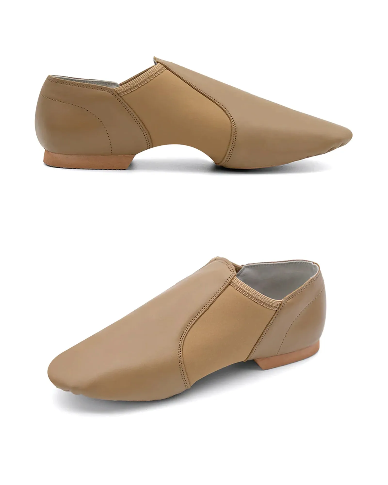 Leather Flex Slip On Tan Jazz Dance Shoes with Arch Insert for Women and Men Asics Gel-venture 7 Running Shoes