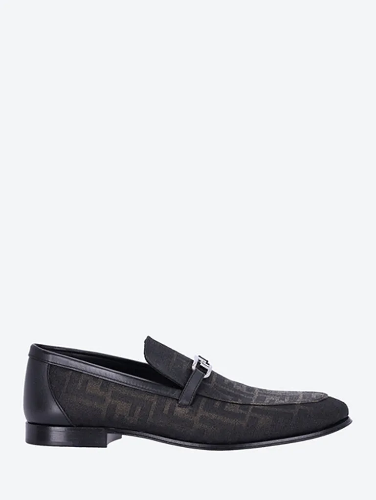 Loafers Tiger Fendi olock tessuto ff loafers