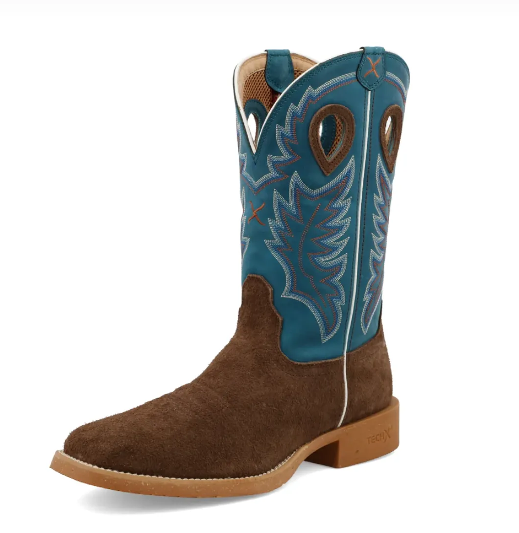 TWISTED X- MXTR002- 12" Tech X Boot- Brown Rod Laver Shoes Adidas