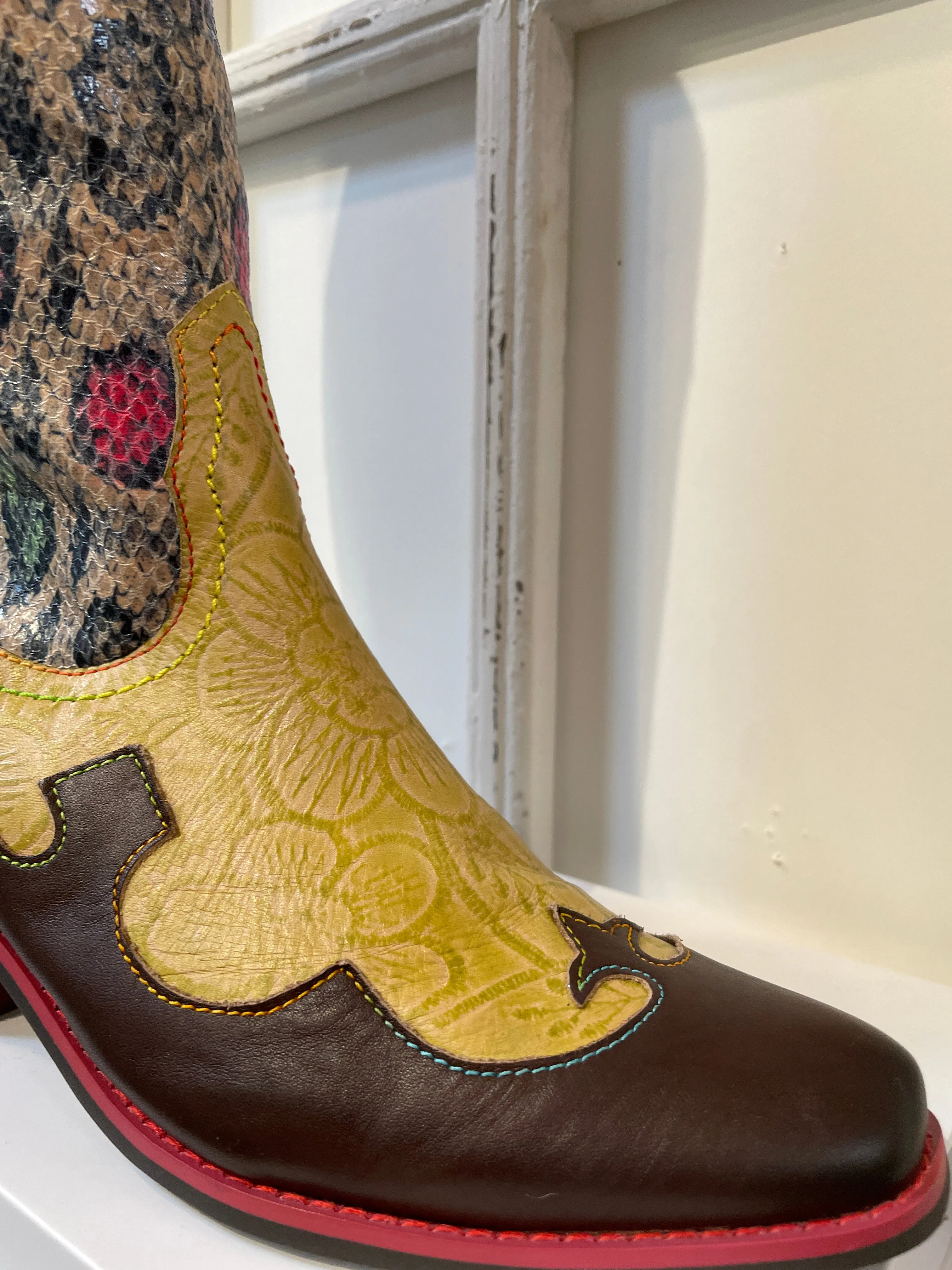 Rodeo Mustard Leather Boot Basketball Shoes By Adidas