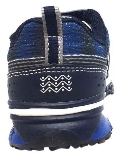 Geox Boy's Bernie Navy & Royal Blue Double Hook and Loop Strap Sneaker Asics Typhoon Hockey Shoes