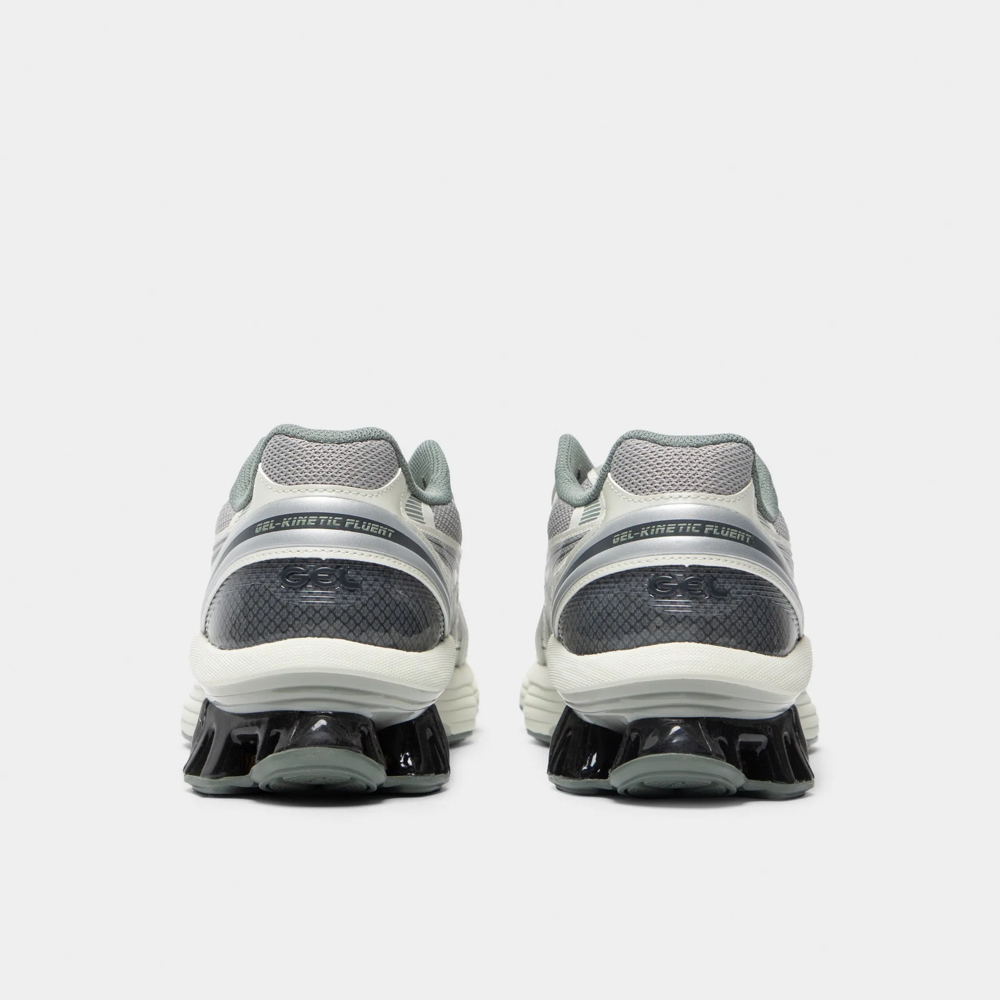 ASICS GEL-Kinetic Fluent Seal Grey / Pure Silver Asic Shoe Outlet