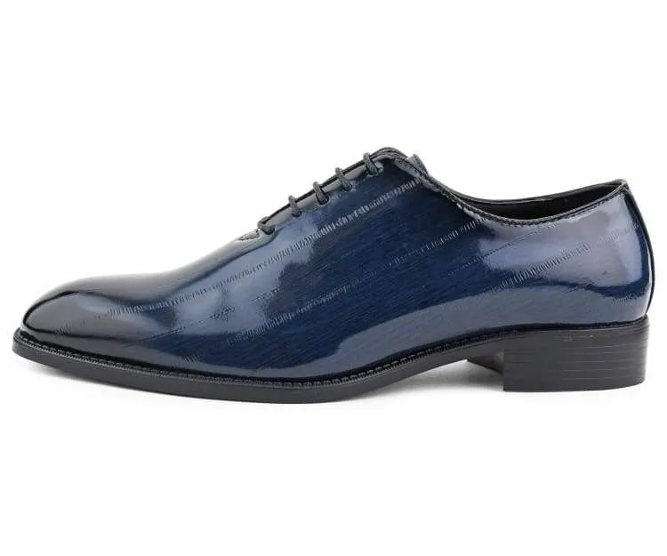 Men Dress Shoes-Brayden Navy Best Dress Shoes For Teachers