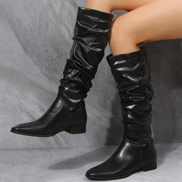 Adidas Gazelle Suede Shoes Purpdrank - White Casual Patchwork Solid Color Pointed Keep Warm Comfortable Shoes