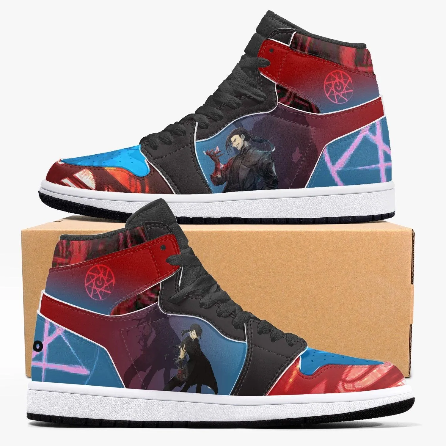 Fullmetal Alchemist Greed JD1 Anime Shoes Asics Gel Resolution 8 Tennis Shoe