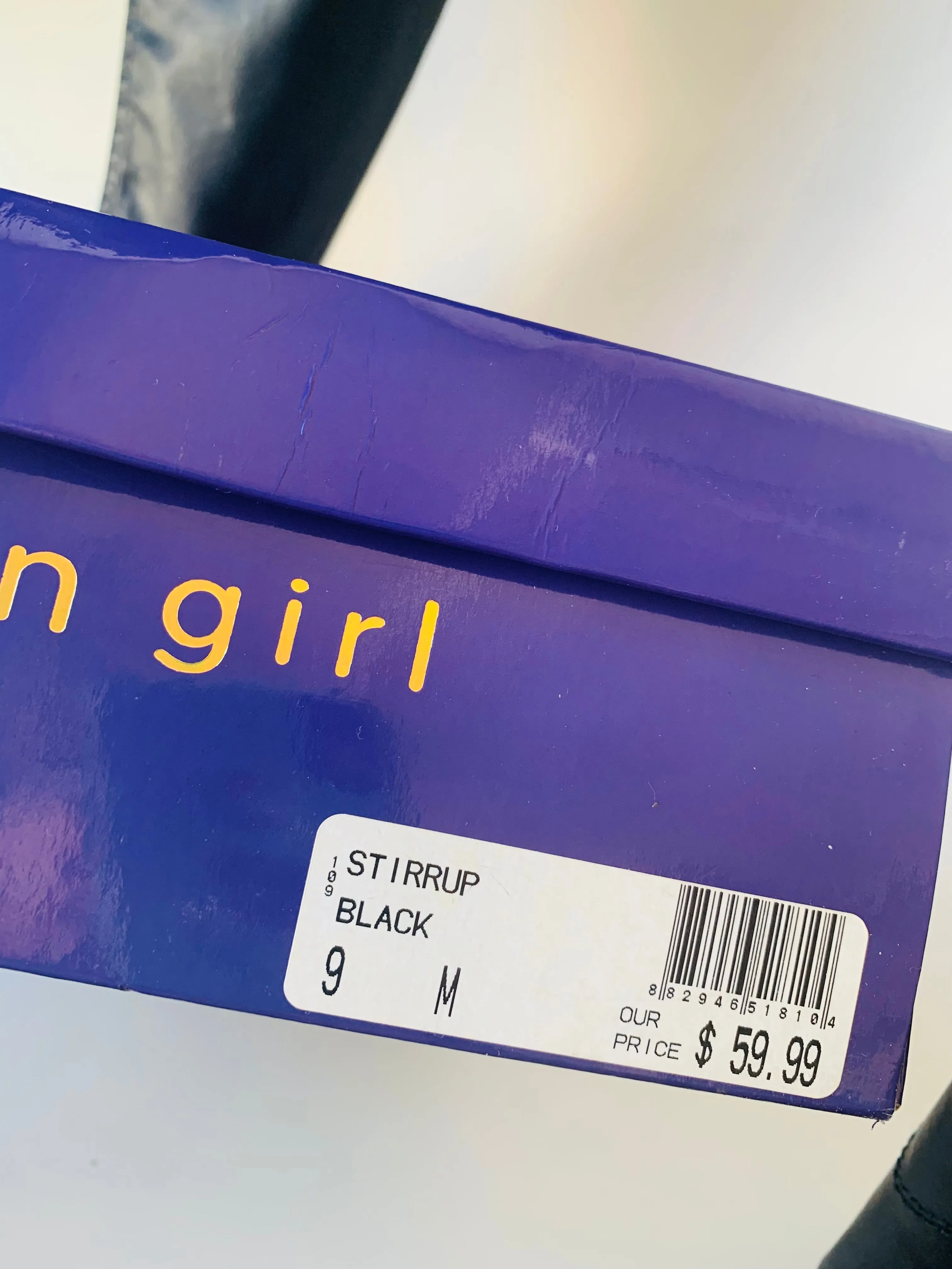 The Gravel Shoe Adidas Madden Girl Stirrup Black Cowboy Boots Size 9