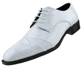 Men Dress Shoes-Alligator-White Tennis Shoes Dress Shoes