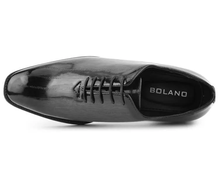 Men Dress Shoes-Brayden Grey Dress Shoes That Add Height