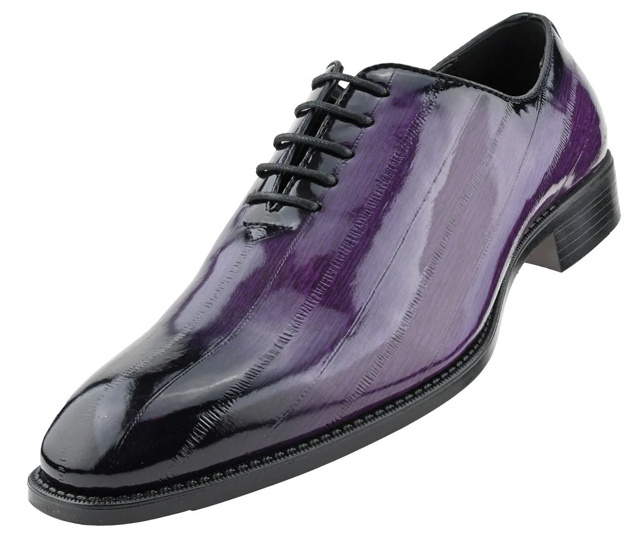 Men Dress Shoes-BraydenC Purple Vans Dress Shoes