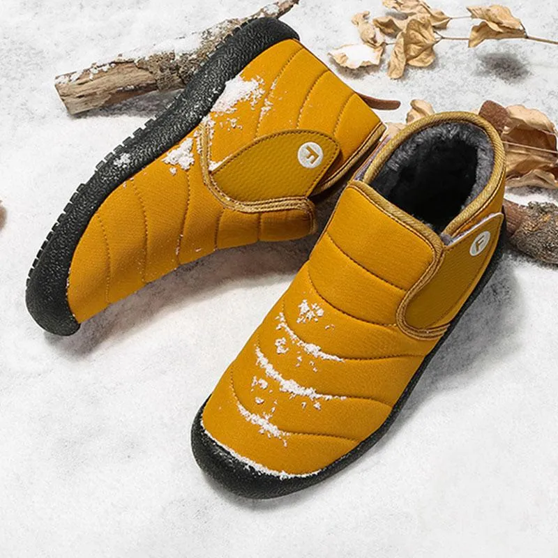Men's Cotton Warm Winter Slip-on Outdoor Snow Boots Adidas Cricket Shoes India