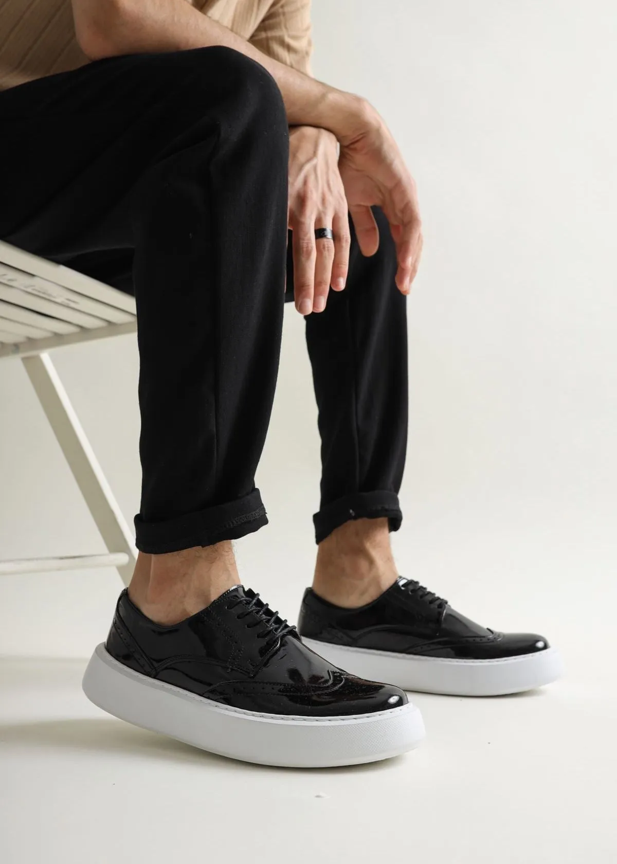 Men's Empoli Noir Elegance Dress Shoes 2024