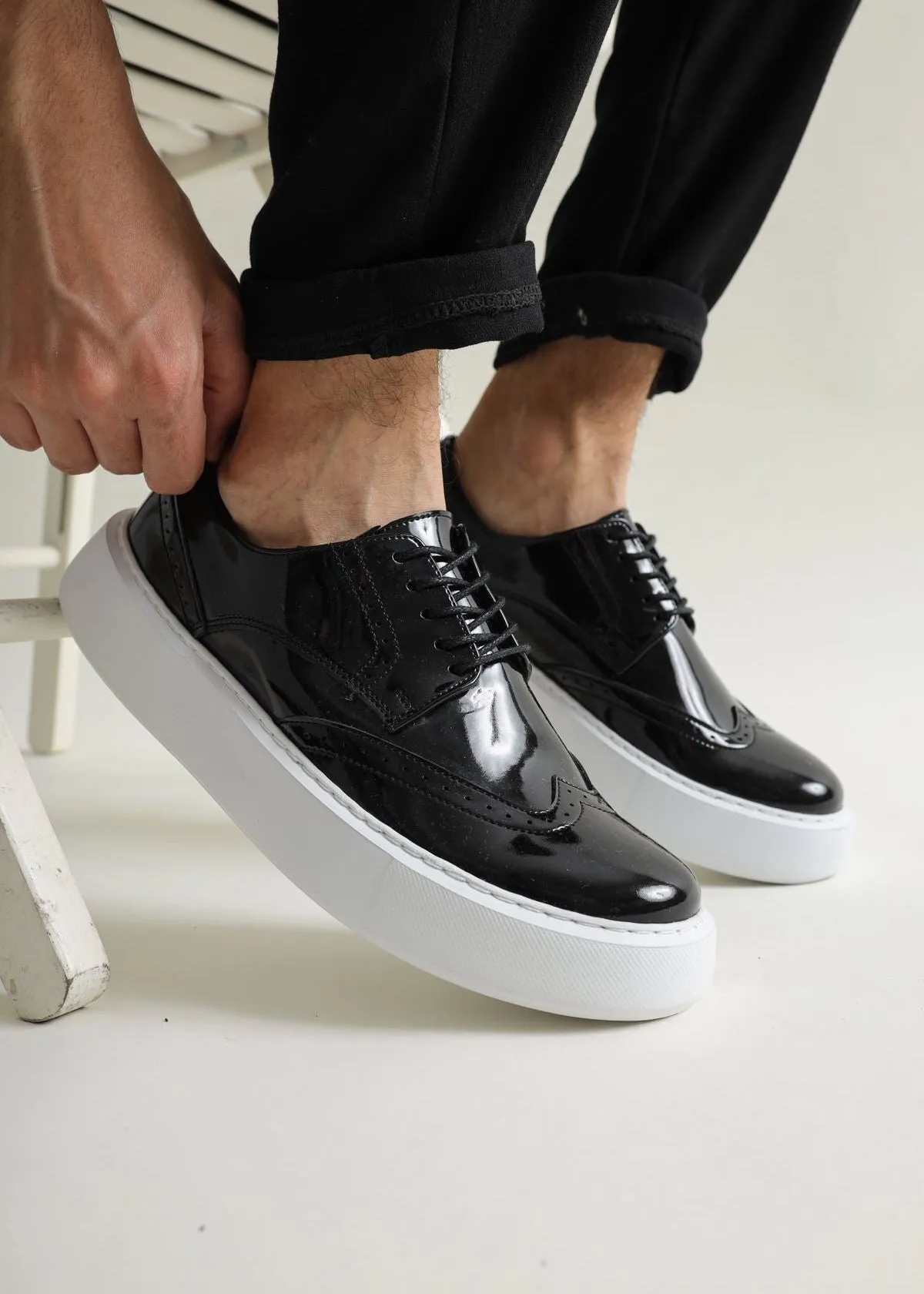 Men's Empoli Noir Elegance Shoes Long Dress