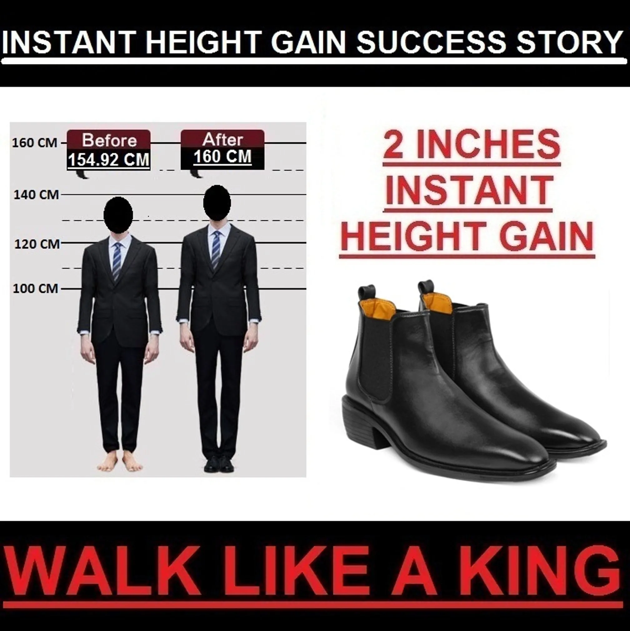 Men's High-end Fashionable Chelsea Boots Plantar Fasciitis Adidas Shoes