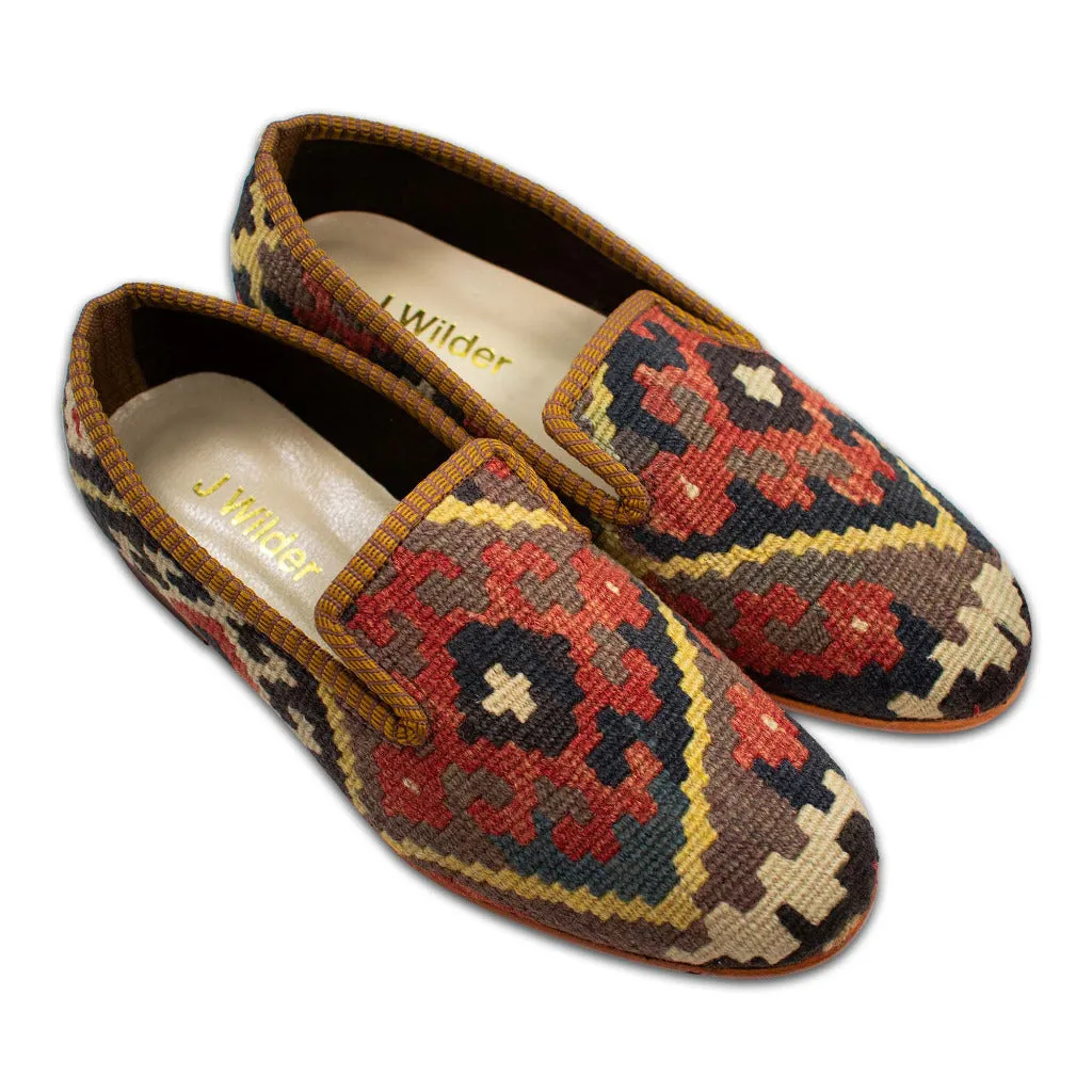 Men's Kilim Loafers size 9 Sheer Socks Loafers