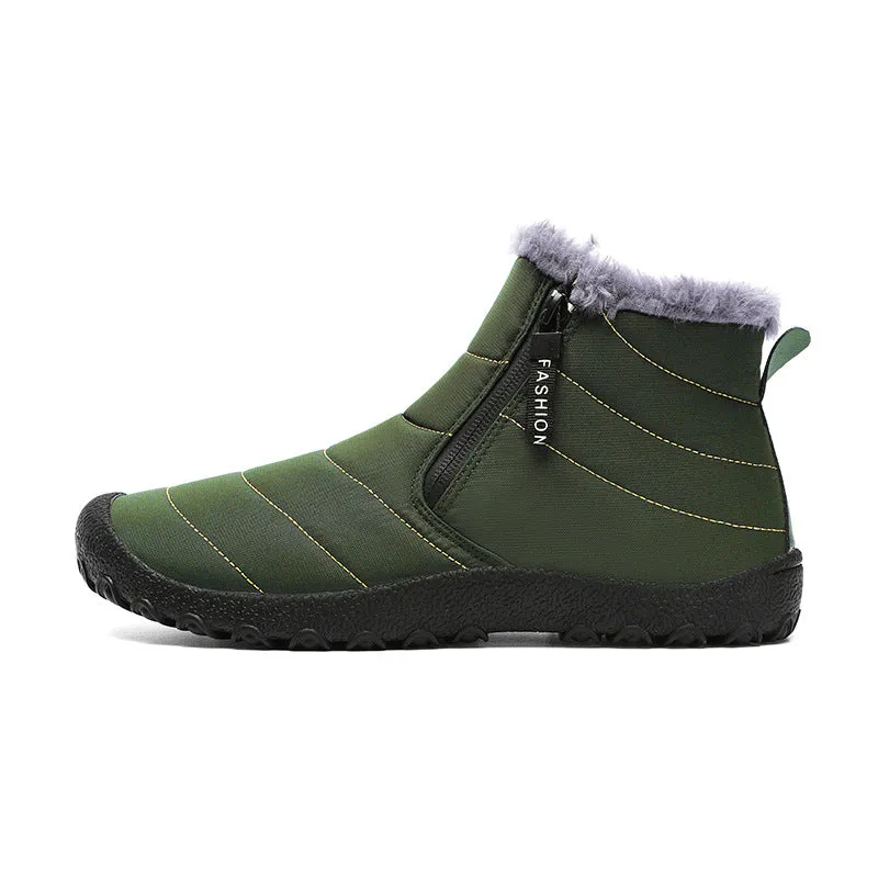Adidas Pro Vision Shoes Men's Outdoor Waterproof Non-slip Warm Snow Boots