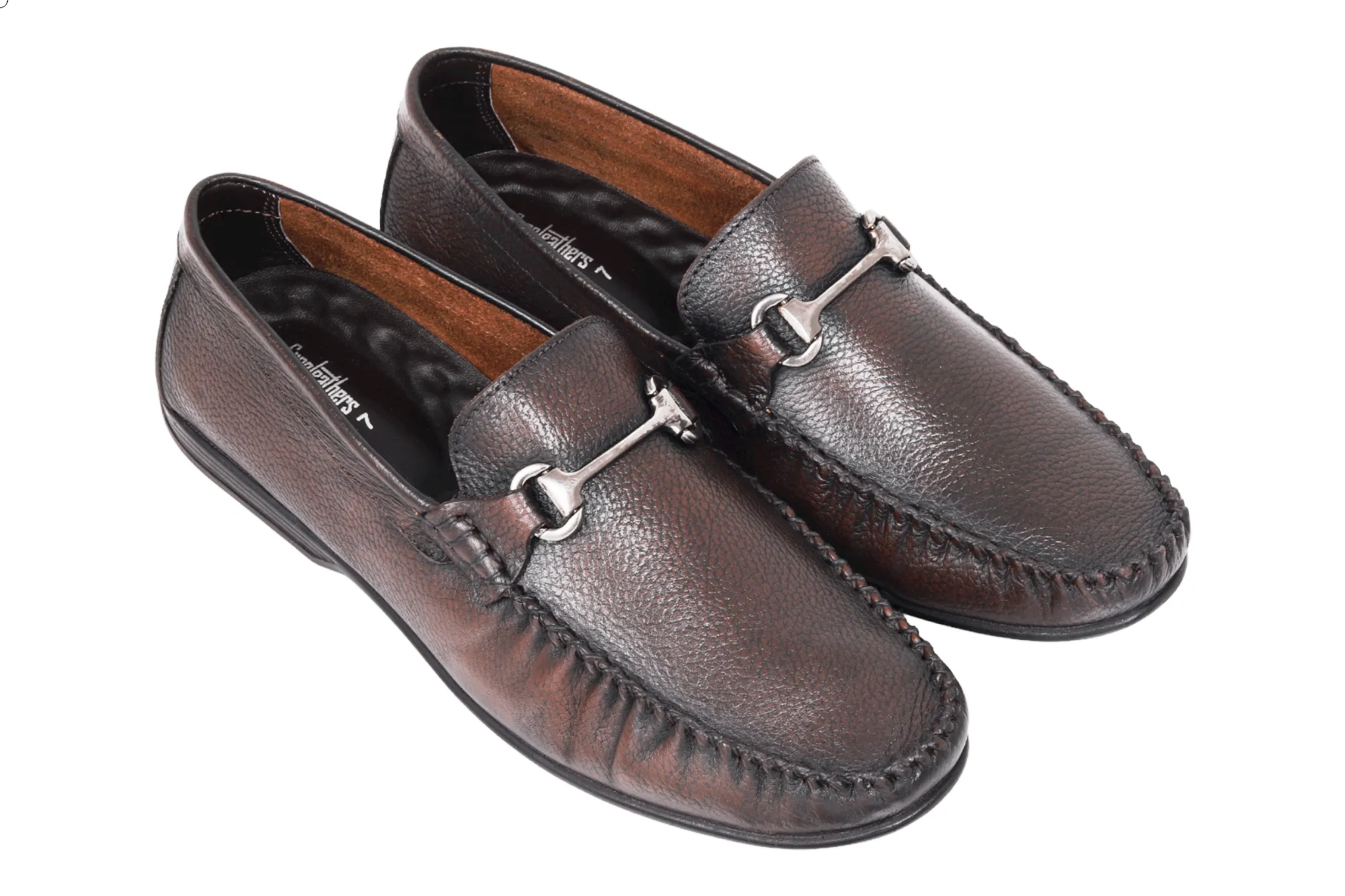 Mens Premium leather Loafers Shoe 401195 Loafers With Fur Lining