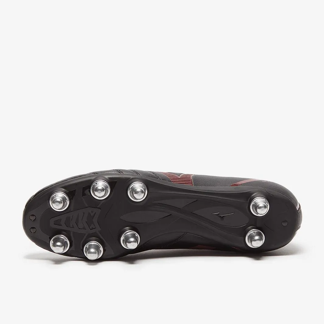 Mizuno Monarcida Neo RG SI Rugby Boots - Black/Maroon Adidas Shoes D Rose