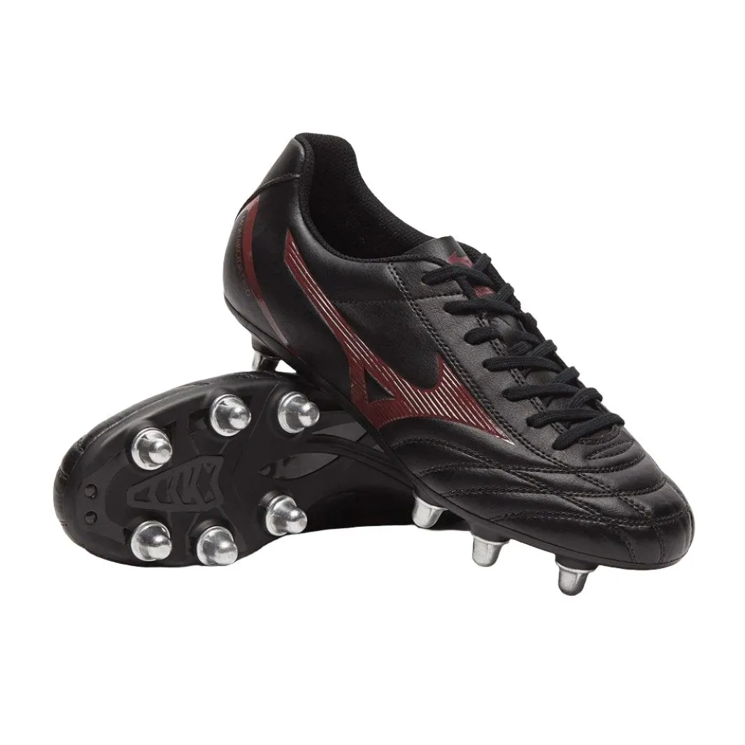 Mizuno Monarcida Neo RG SI Rugby Boots - Black/Maroon Everyday Adidas Shoes