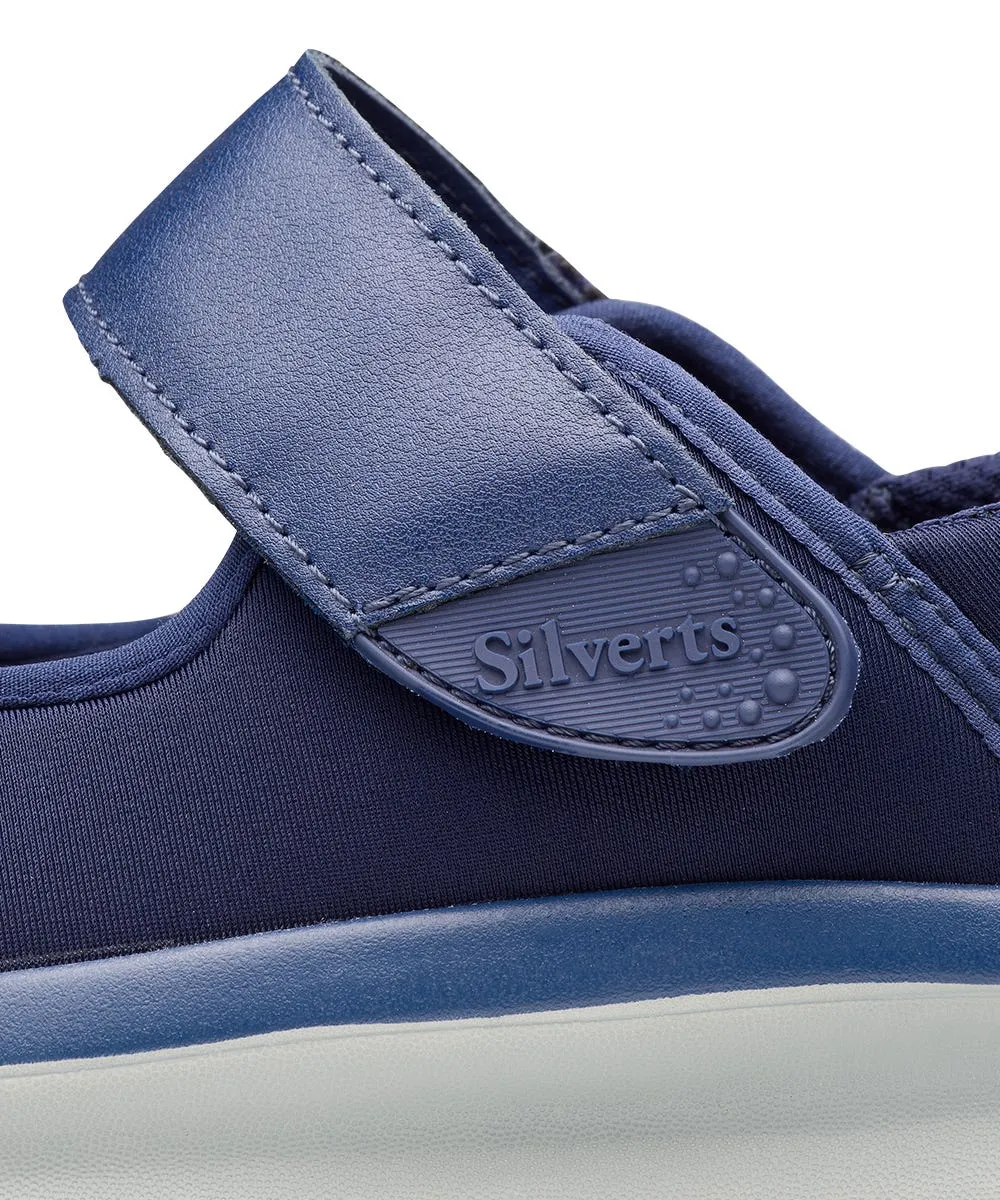 Women's Extra Wide Mary Jane Walking Shoes with Easy Touch